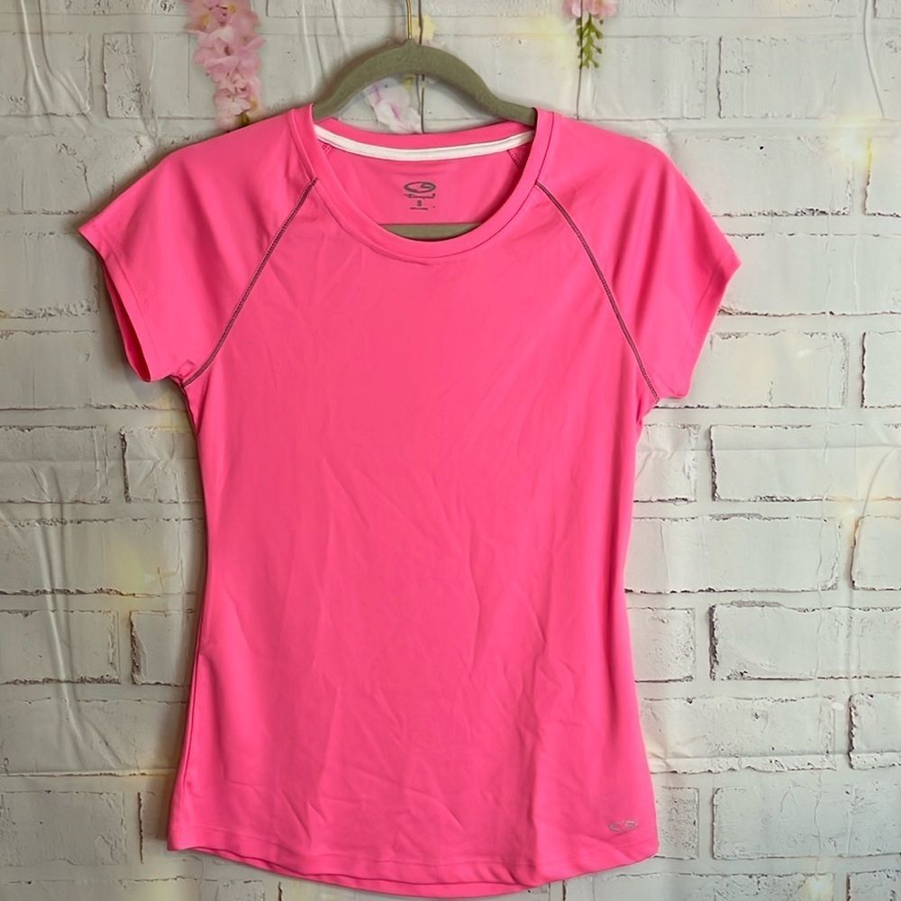 CHAMPION MOISTURE WICKING ATHLETIC TSHIRT TOP S